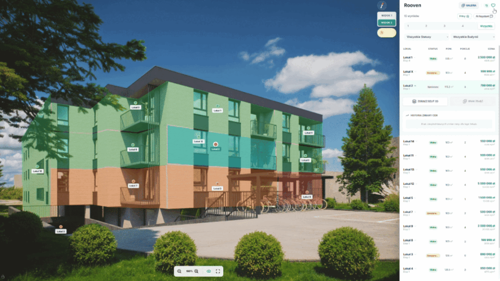 Interaktywny konfigurator 3D dla deweloperów