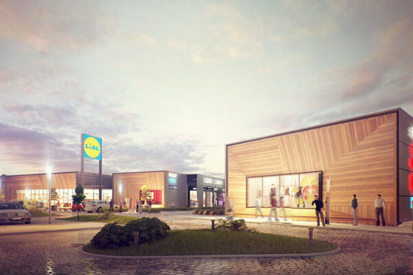 wizualizacje 3d centrum handlowego