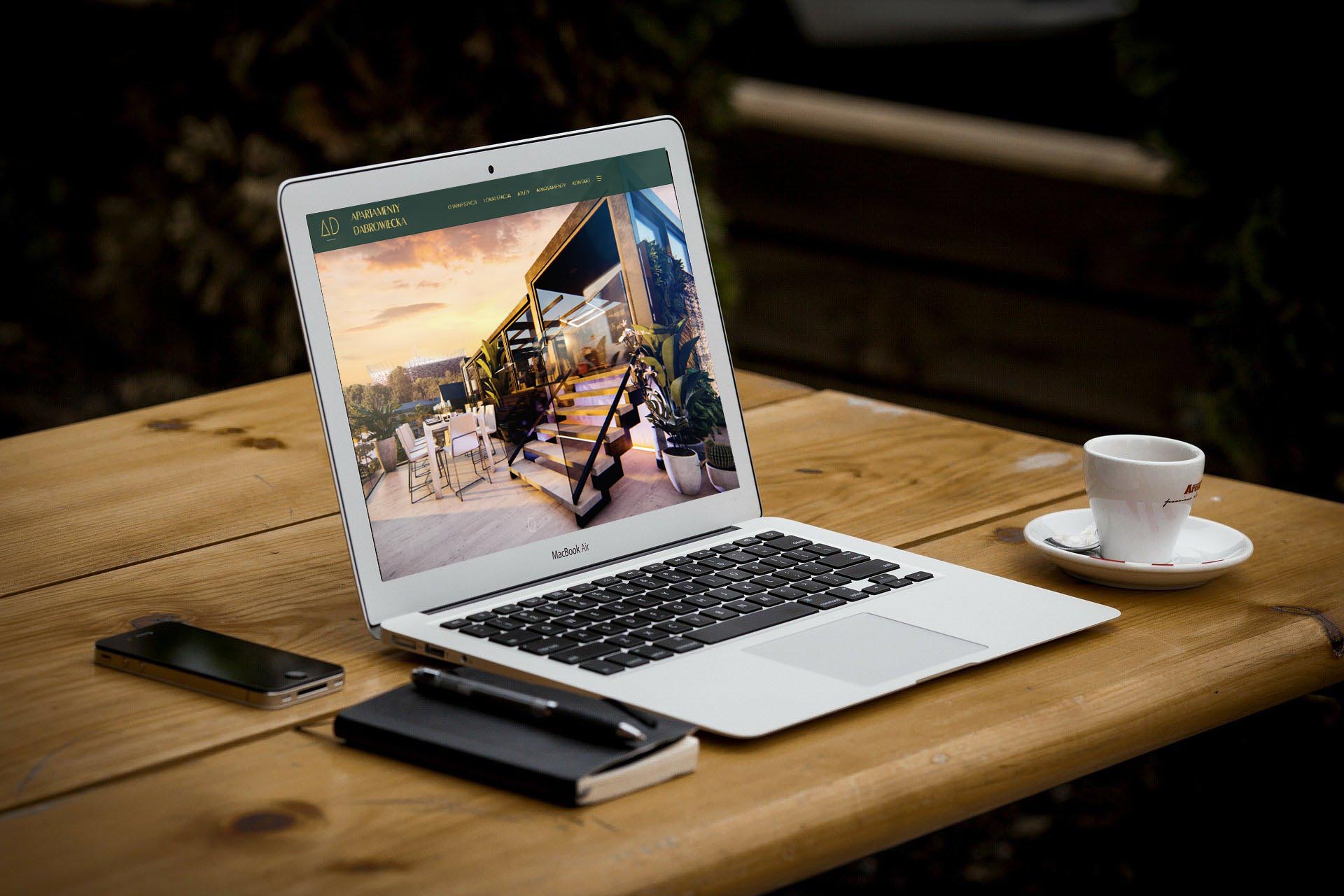 strona internetowa osiedla langing page osiedla domów