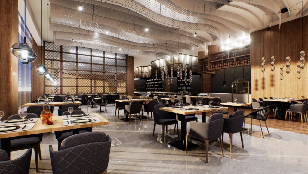 wizualizacja restauracji 3d
